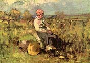 Old woman from Brolles